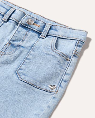 Jeans sfrangiati neonata detail 1
