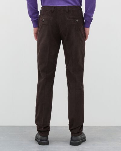 Pantaloni chino in velluto a coste uomo Rumford detail 1