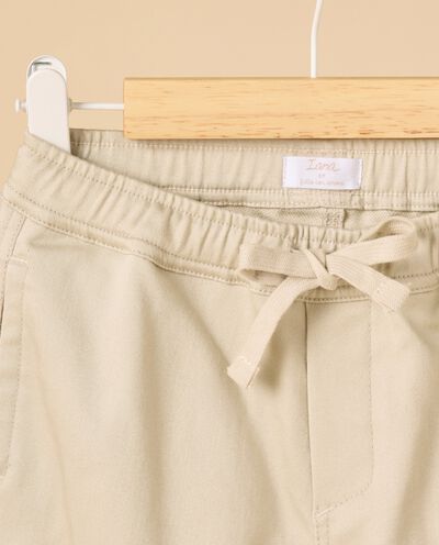 Pantaloni cargo IANA in misto cotone stretch bambino detail 1