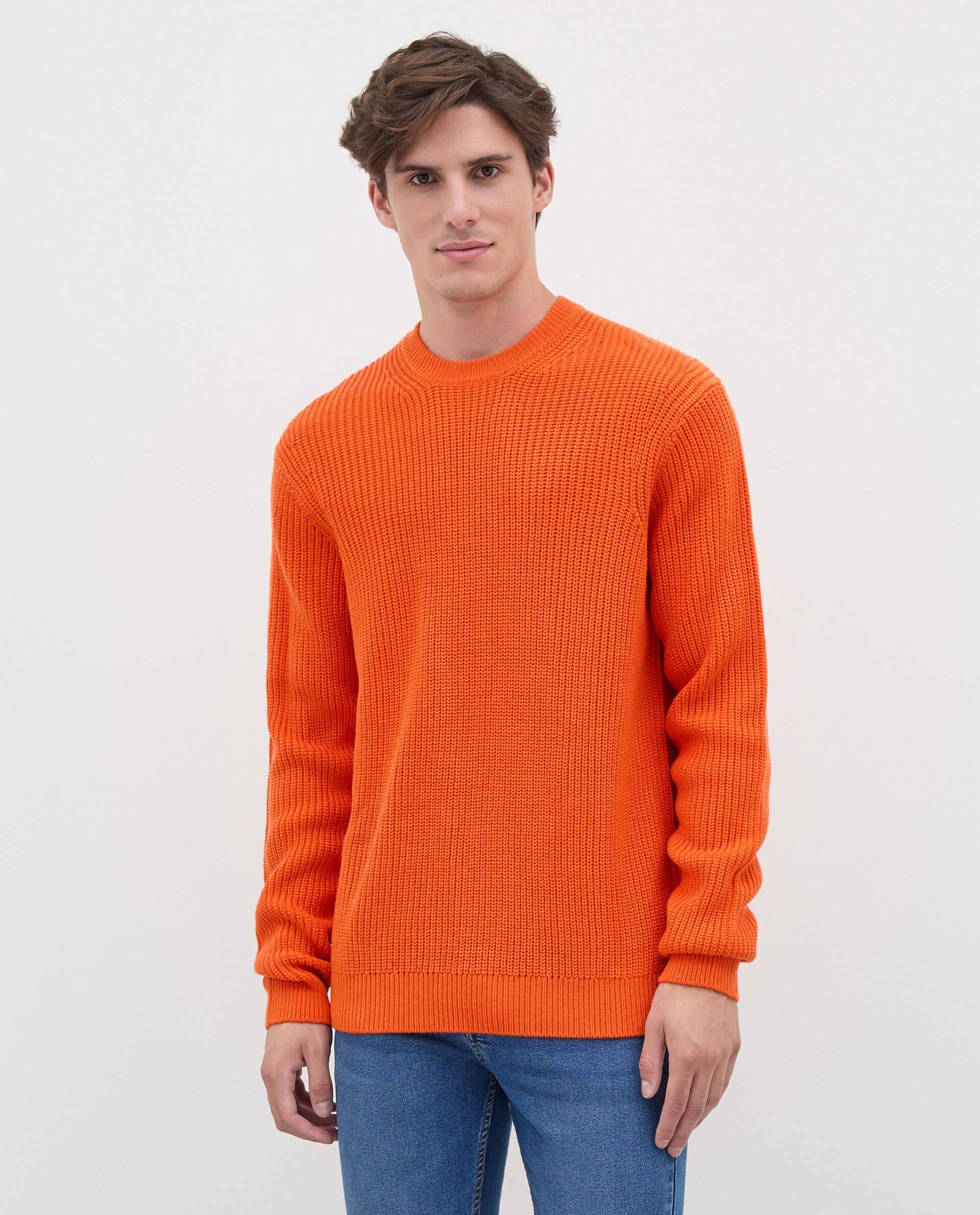 Maglione girocollo tricot uomo