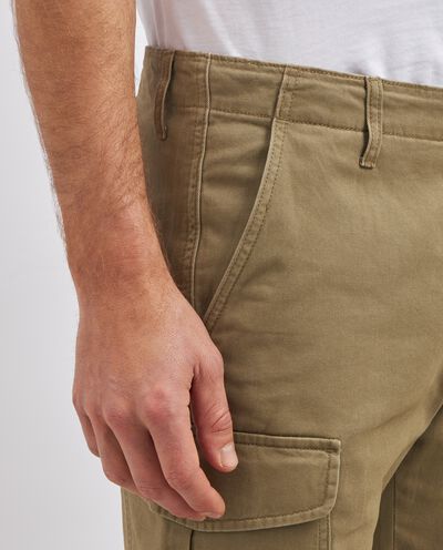 Pantaloni cargo in puro cotone uomo detail 2