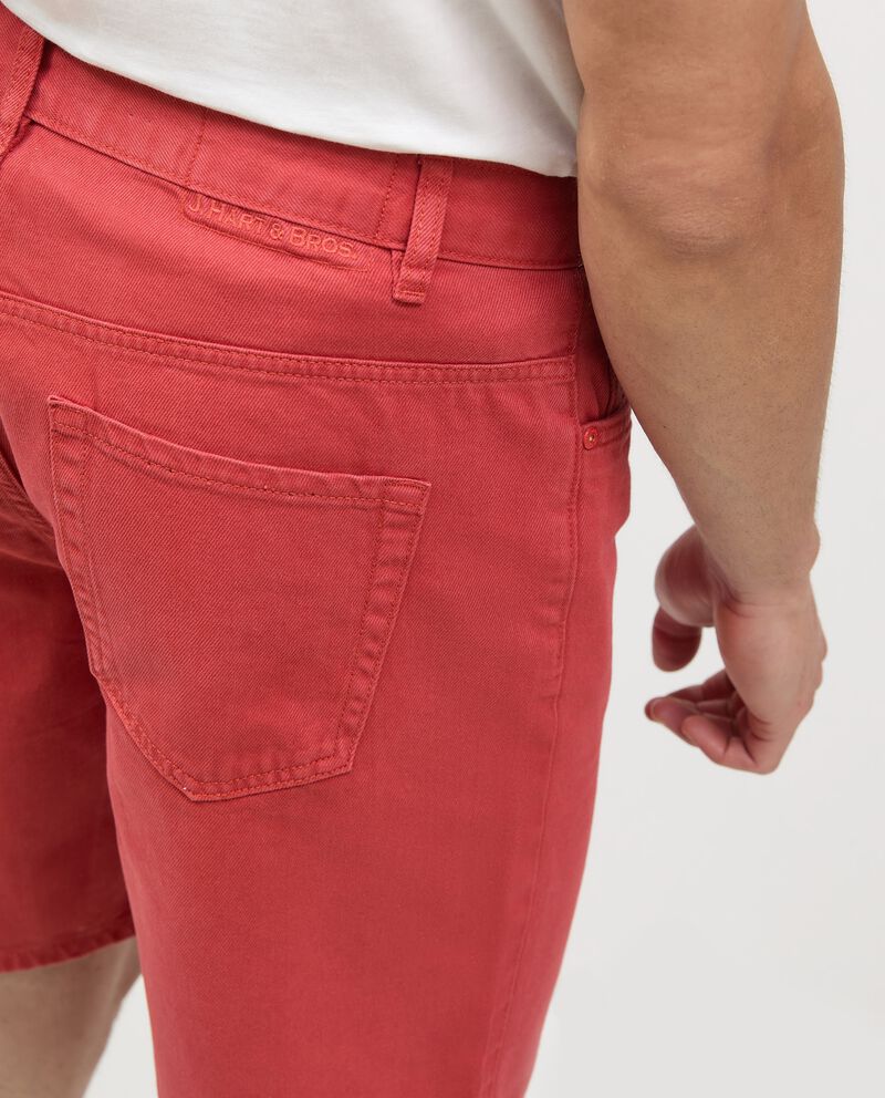 Jeans corti in puro cotone uomo single tile 2 