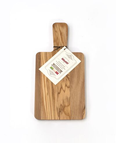 Tagliere piccolo in legno di ulivo massello Made in Italy detail 2