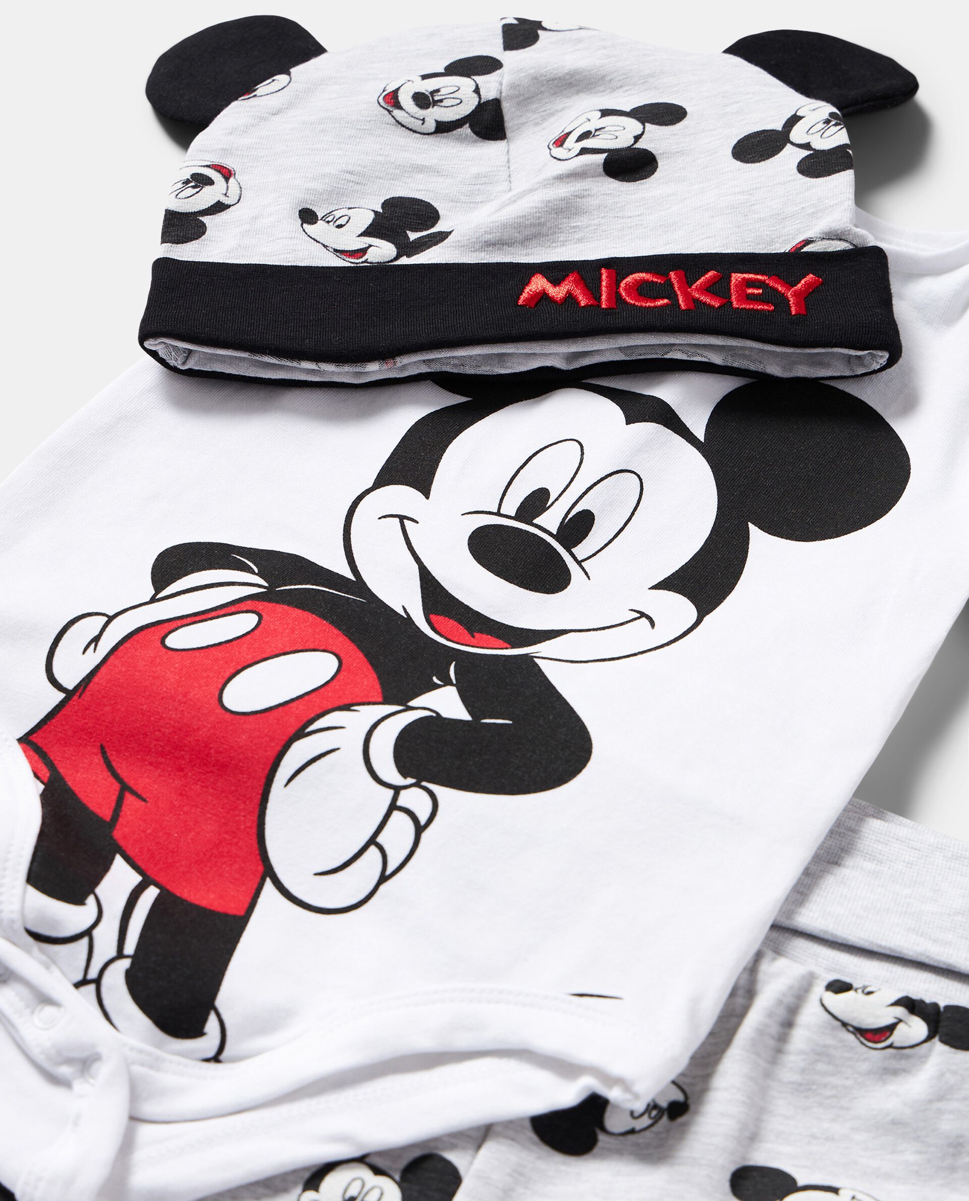 Set boy, leggings e cappello Mickey Mouse neonato