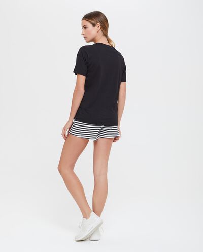 T-shirt donna fitness in puro cotone detail 1
