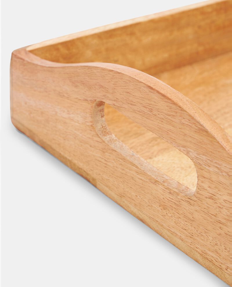 Vassoio rettangolare in legno di mango single tile 1 