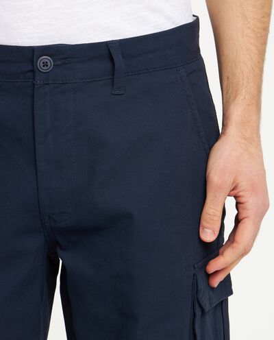 Shorts cargo in puro cotone uomo detail 2