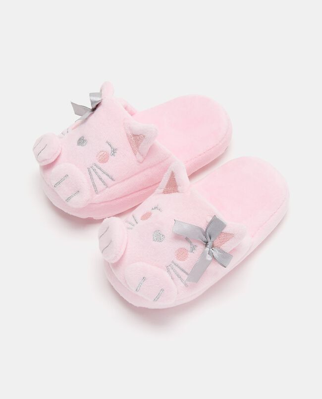 Pantofole aperte a forma di gatto neonata carousel 0