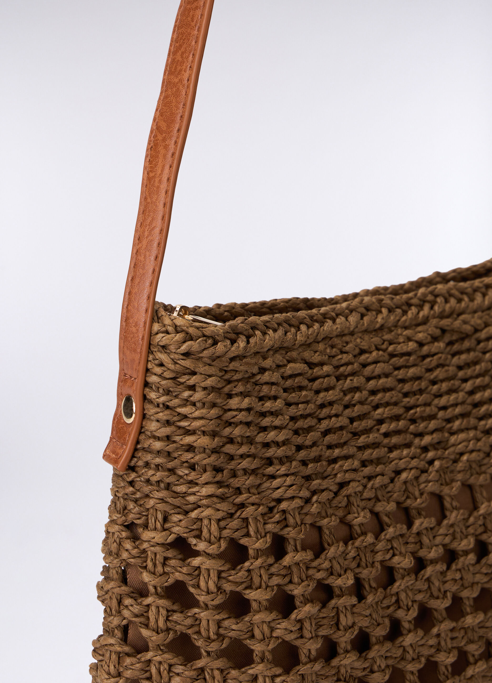 Borsa crochet a tracolla donna_2