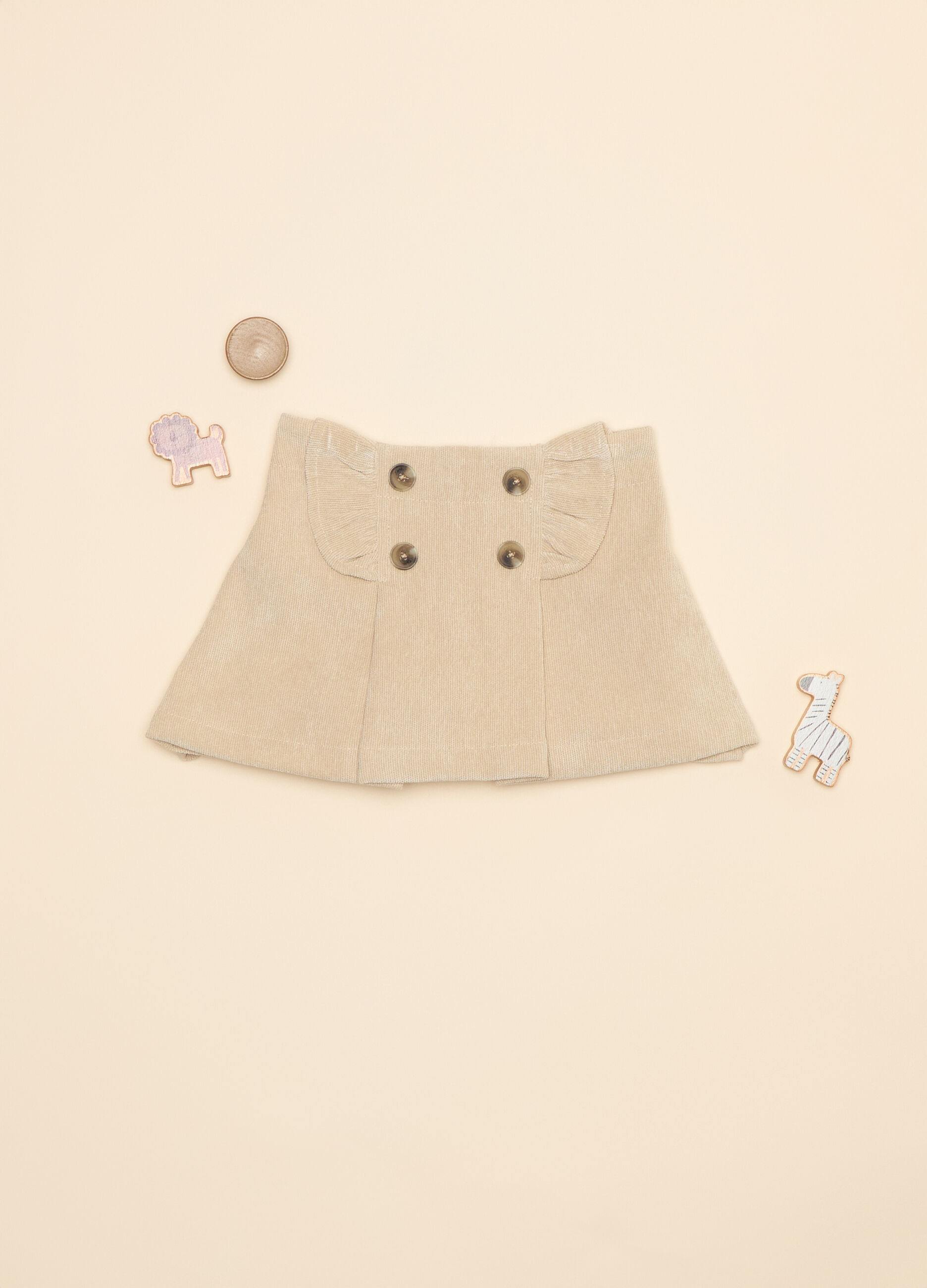 Gonna in costina di velluto_0