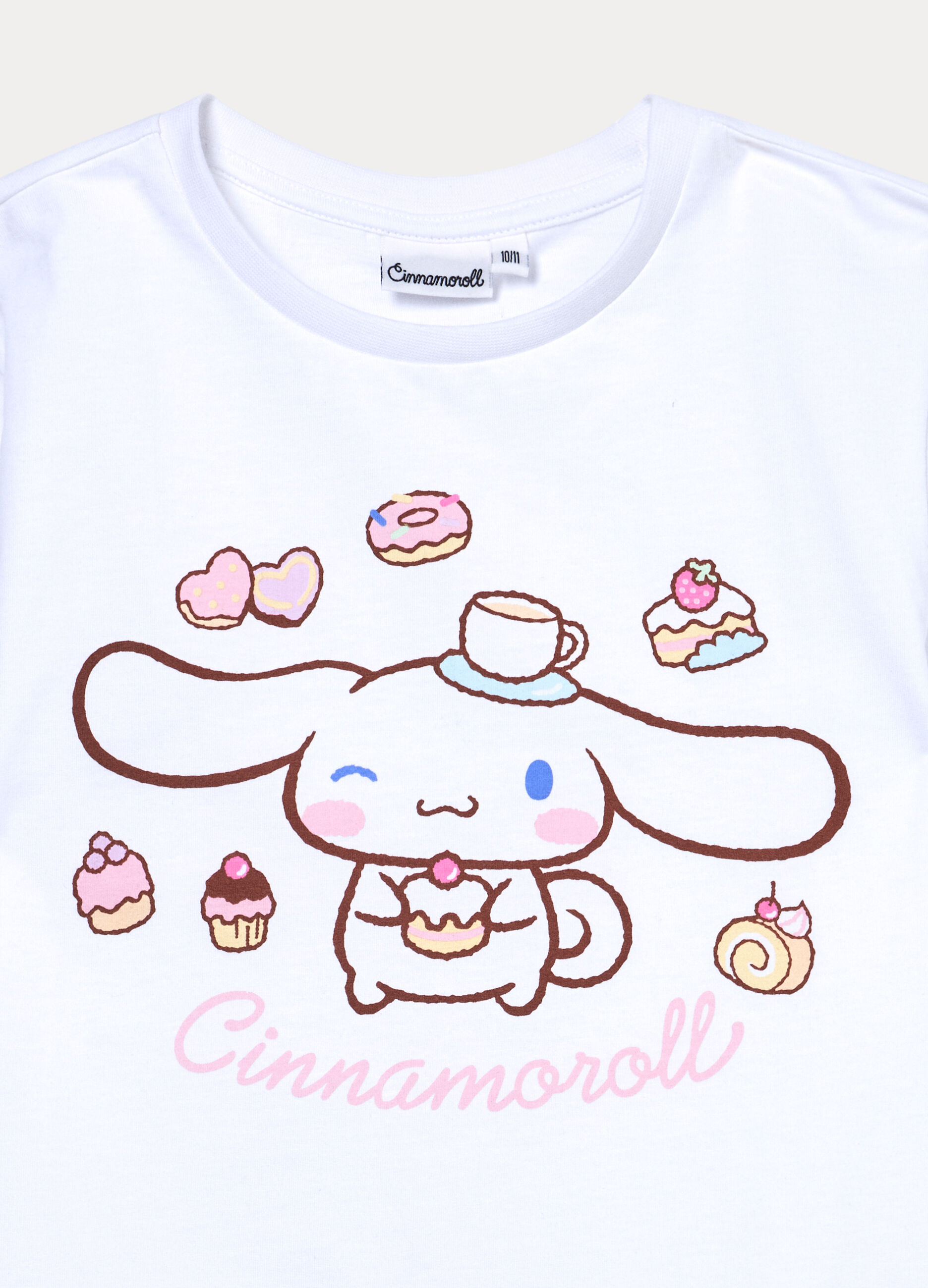 Set pigiama corto Cinnamoroll in jersey di puro cotone ragazza_2