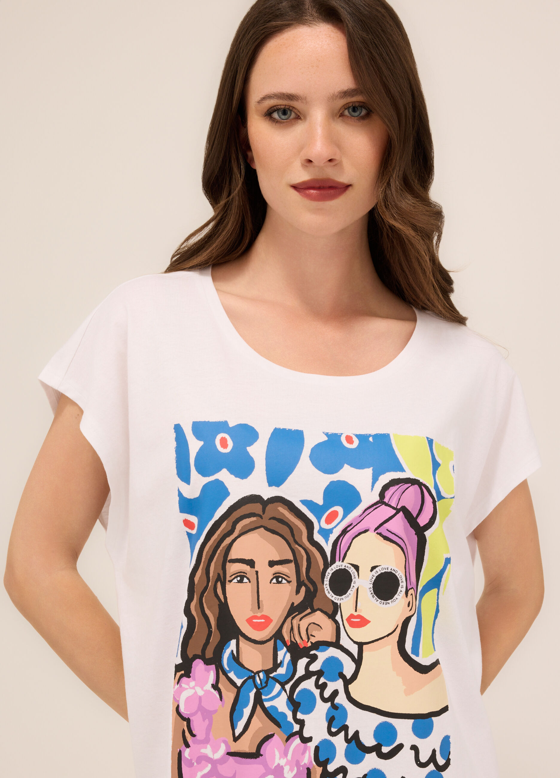 Maxi t-shirt da spiaggia donna_2