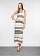 Vestito lungo crochet in puro cotone donna_0