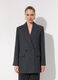Blazer doppiopetto in misto lana donna_1