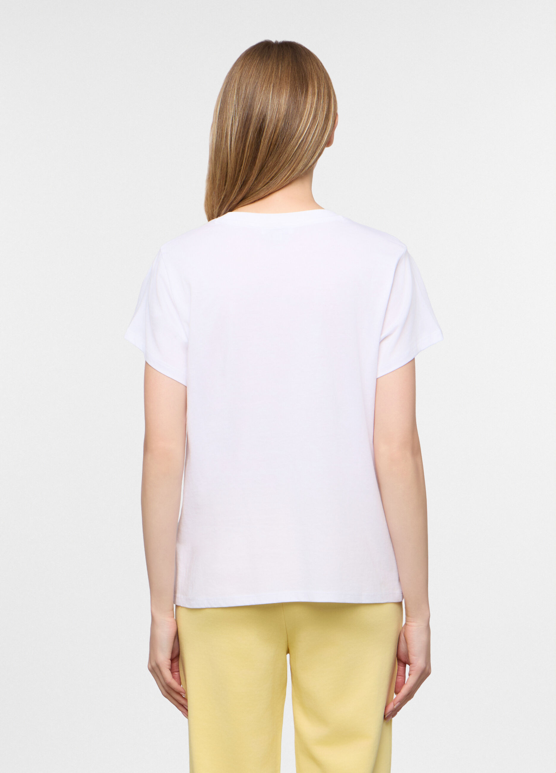 T-shirt girocollo donna_1