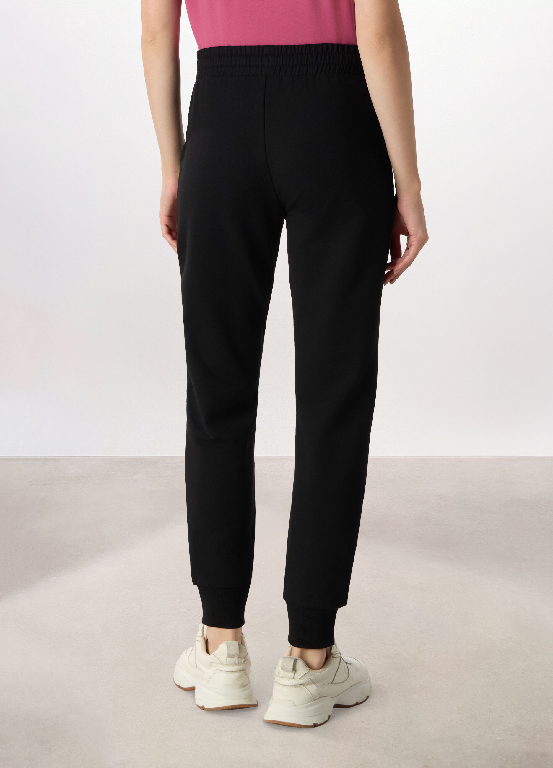 Jogger misto cotone fleece Holistic fitness donna_1