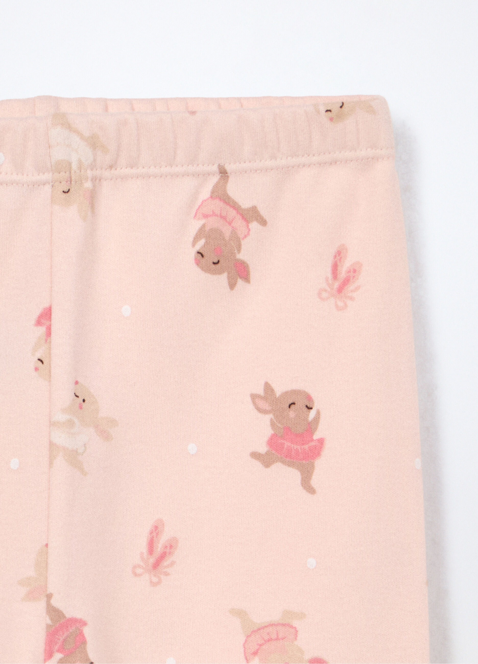 Pigiama lungo in interlock di puro cotone neonata_3