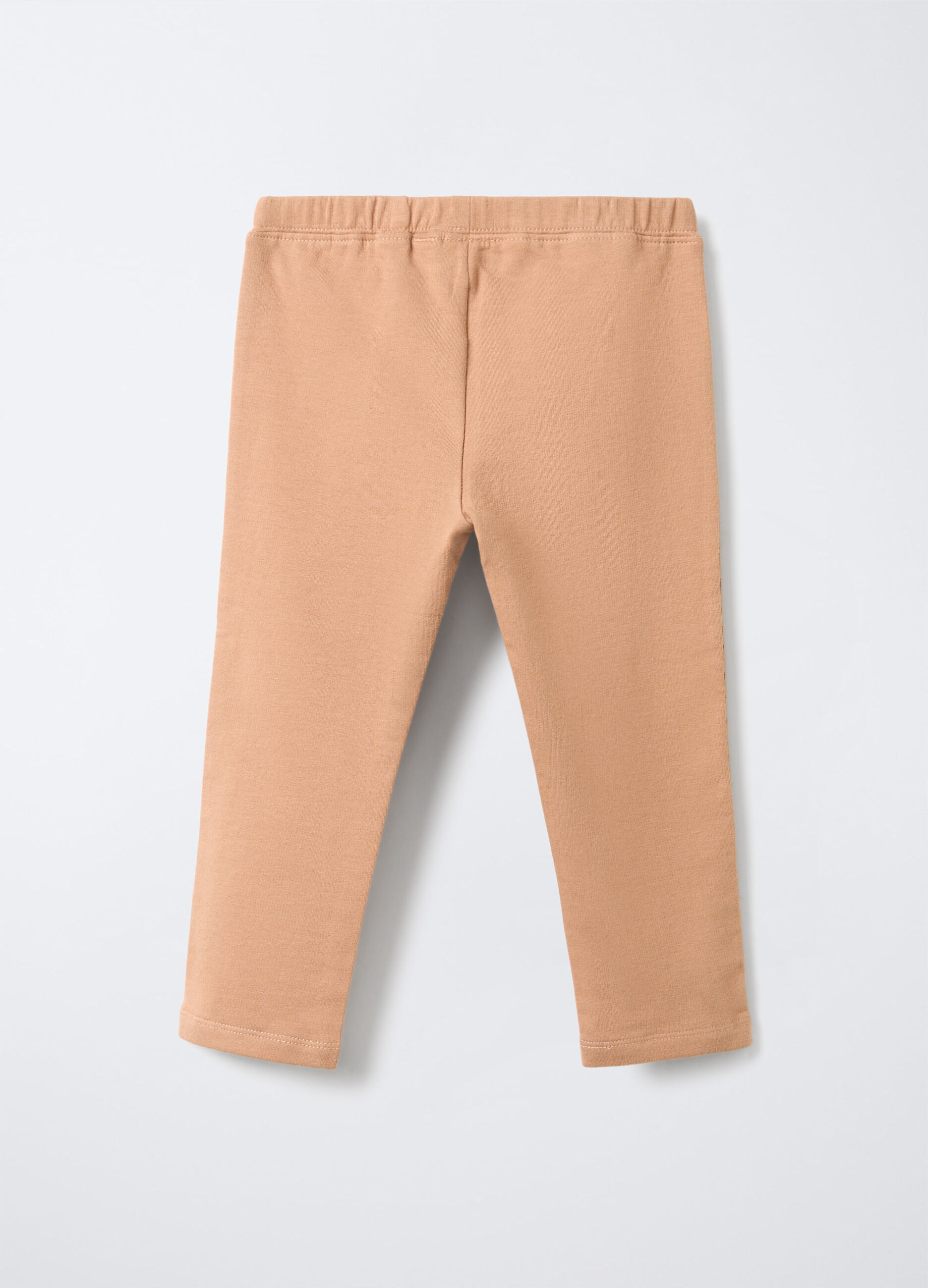 Leggings in cotone garzato stretch Fit Slim bimba_1