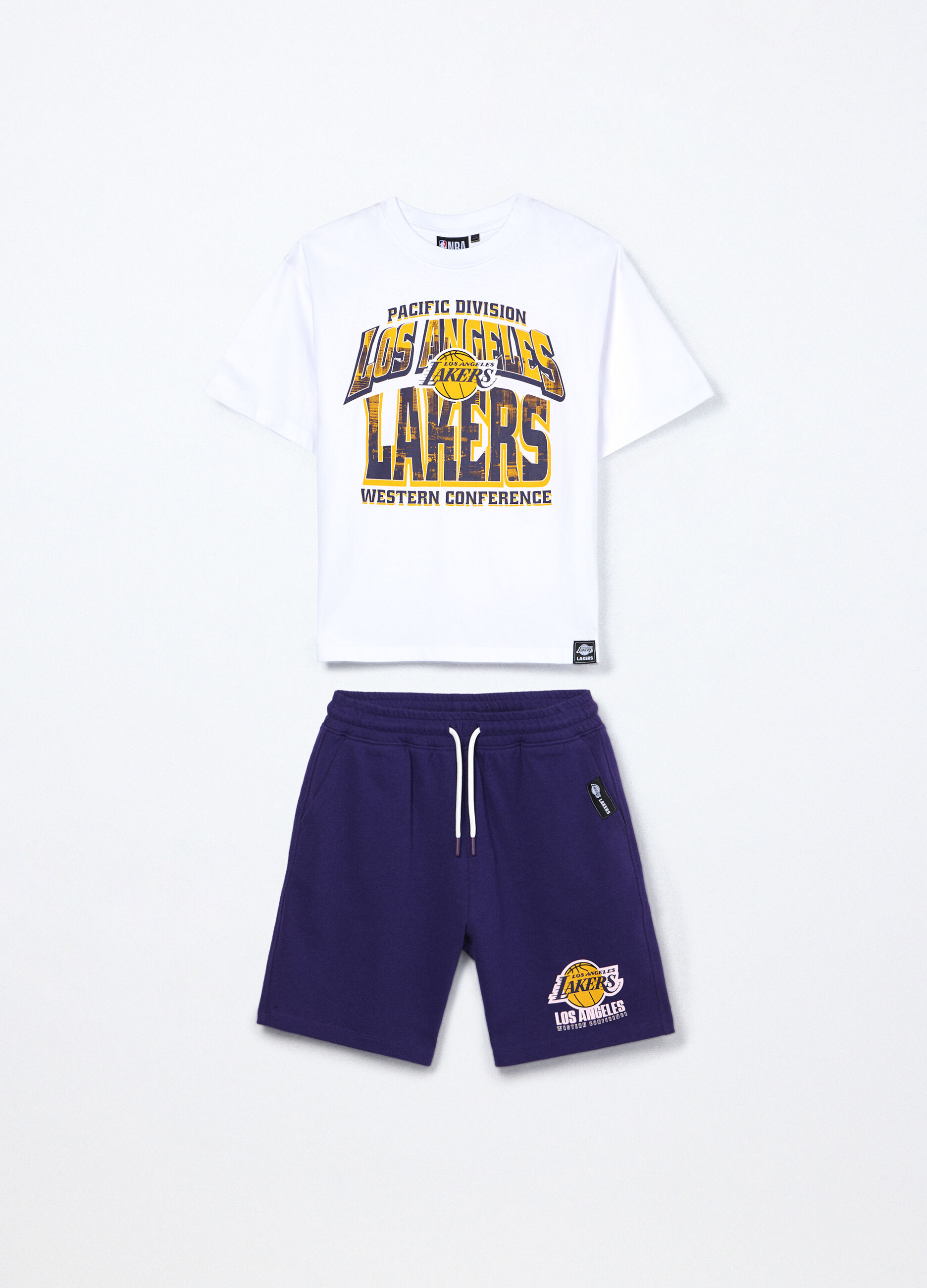 Jogging set NBA in puro cotone ragazzo_0