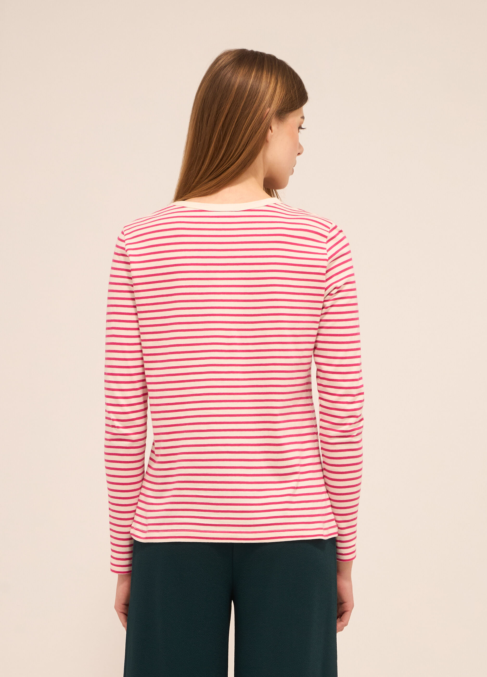 T-shirt in puro cotone donna_1