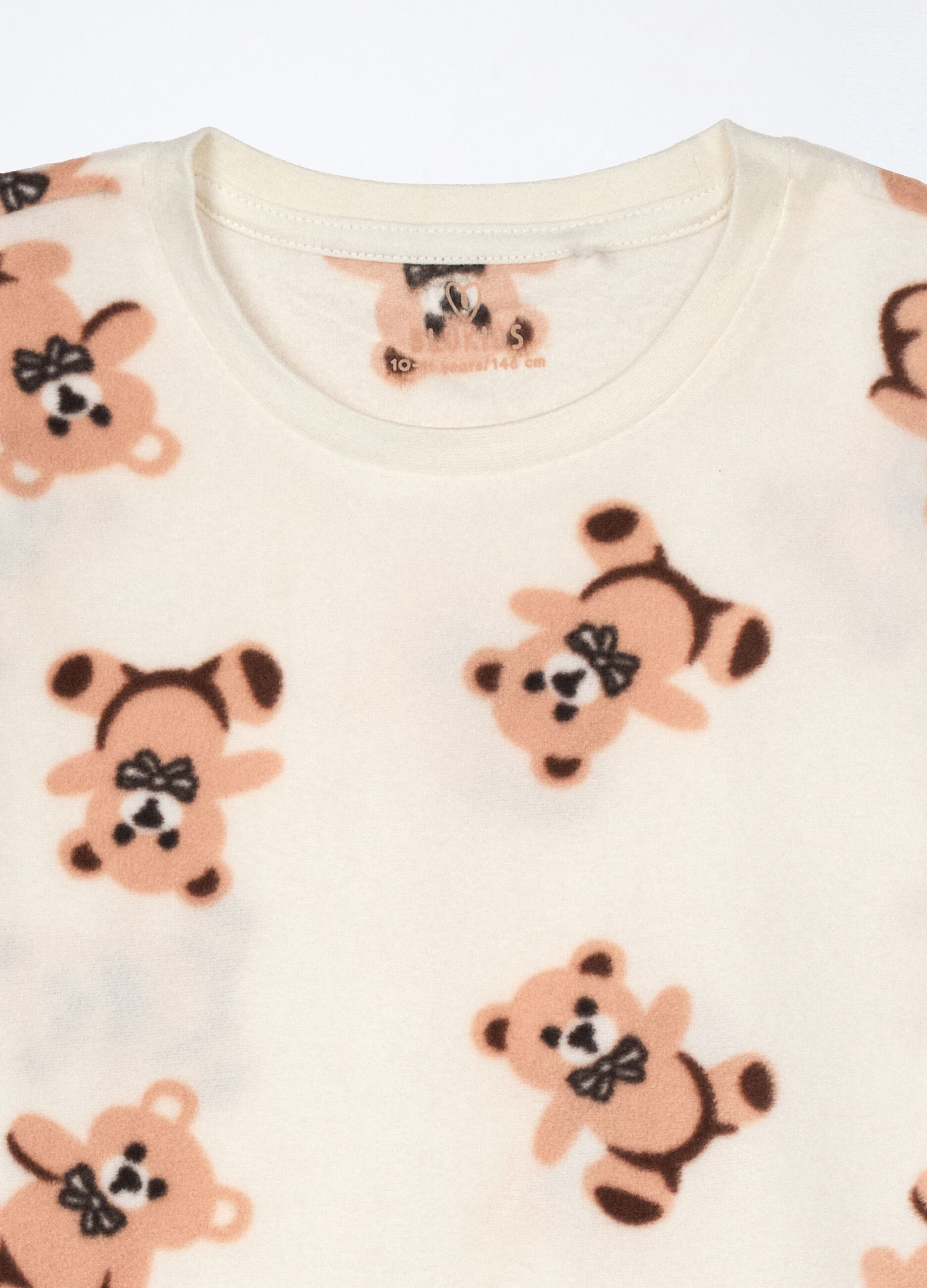 Set pigiama lungo in pile ragazza_2