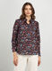 Camicia in puro cotone con stampa donna_0