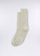 Calze midi in costina di cotone stretch donna_0