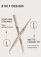 Matita per sopracciglia Brows On Demand 2-In-1 &ndash; Cioccolato_1