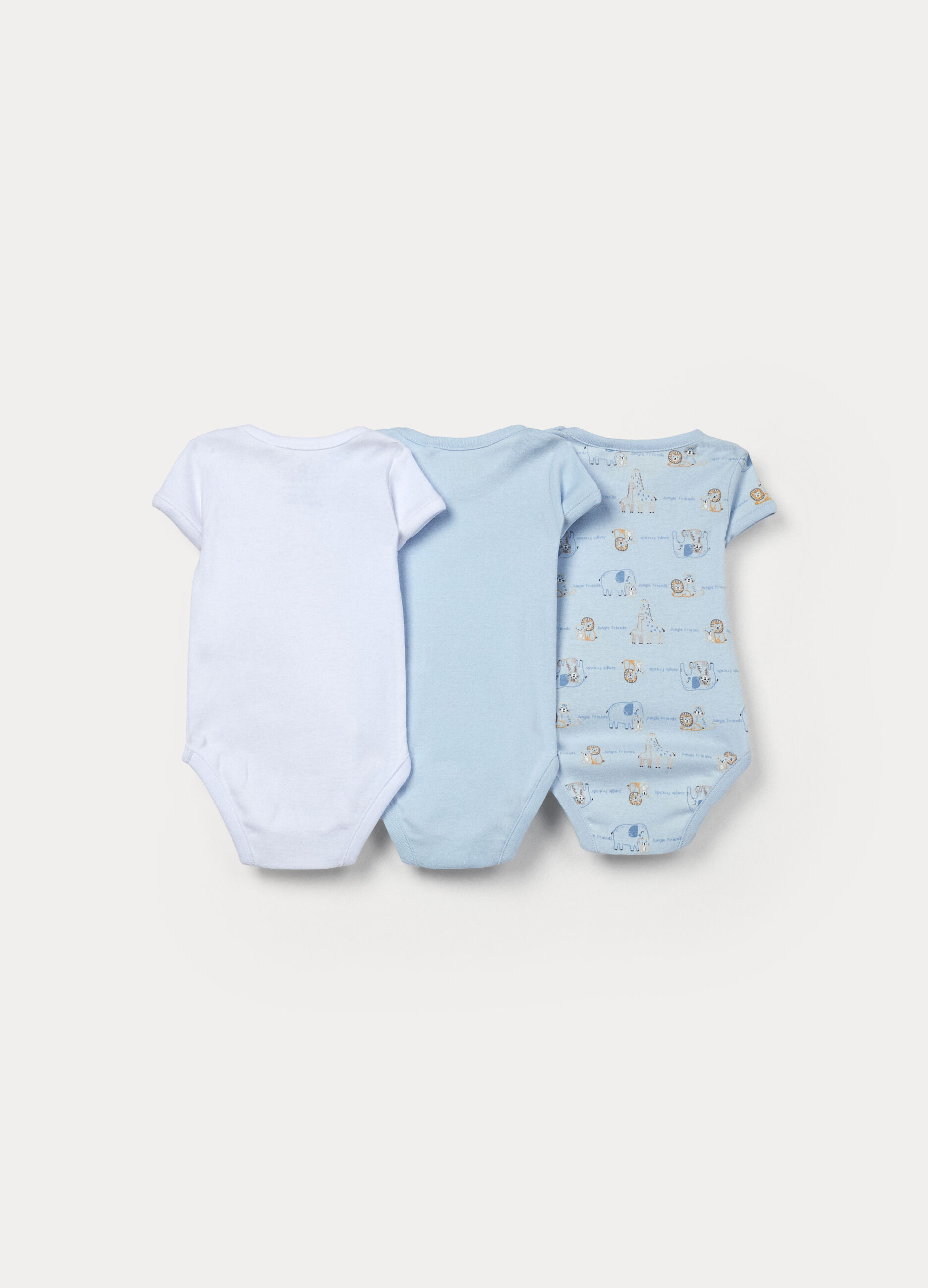 Pack 3 body in costina di puro cotone_1