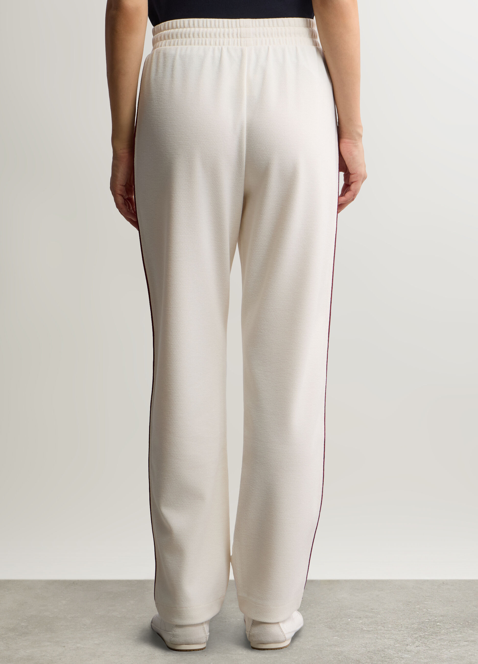 Jogger Piquet Fit Regular misto viscosa stretch donna_2