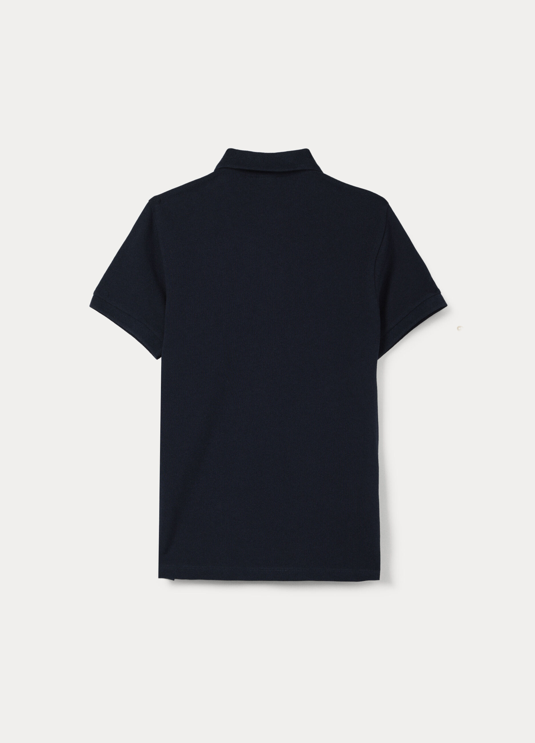 Polo in puro cotone piquet ragazzo_1
