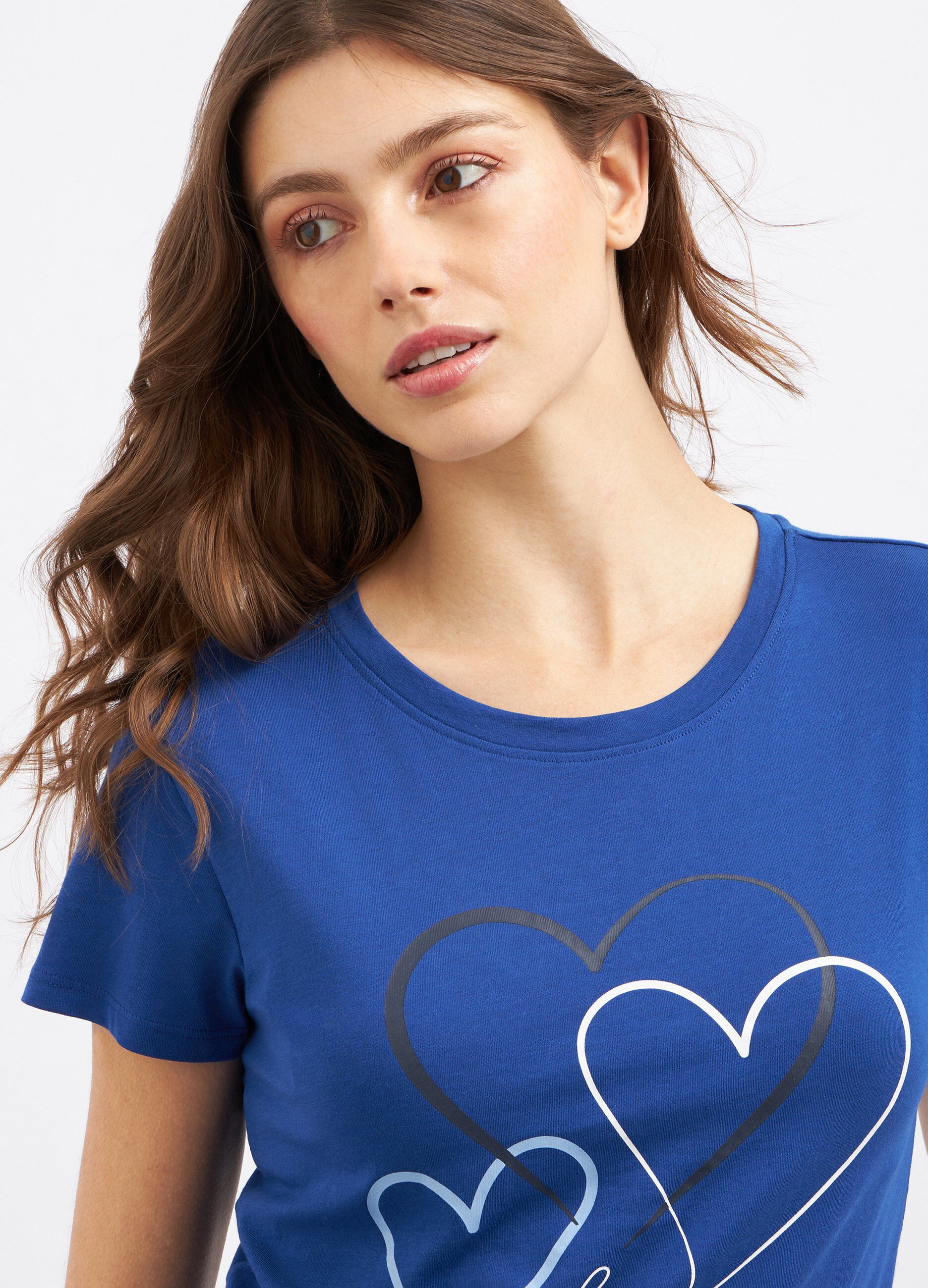 T-shirt in puro cotone donna_2