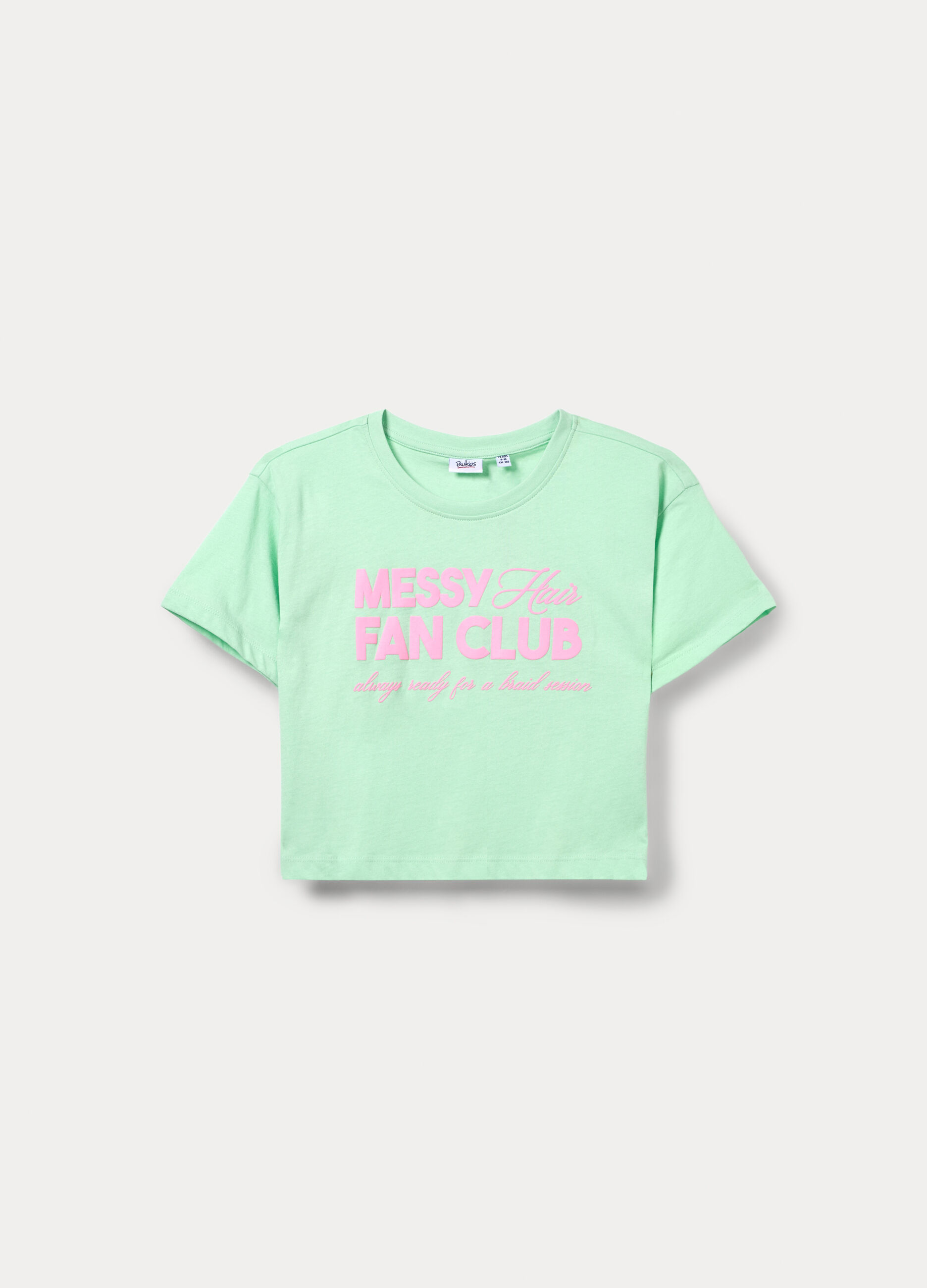T-shirt girocollo ragazza_0