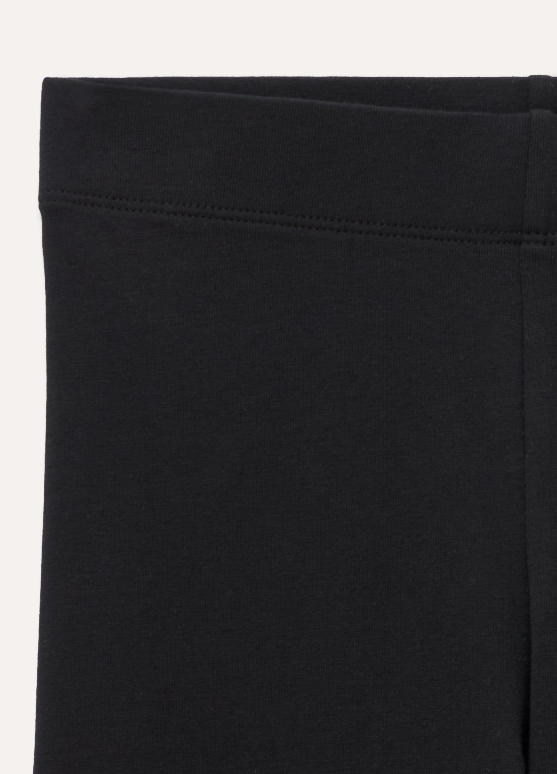 Leggings in cotone stretch ragazza_1