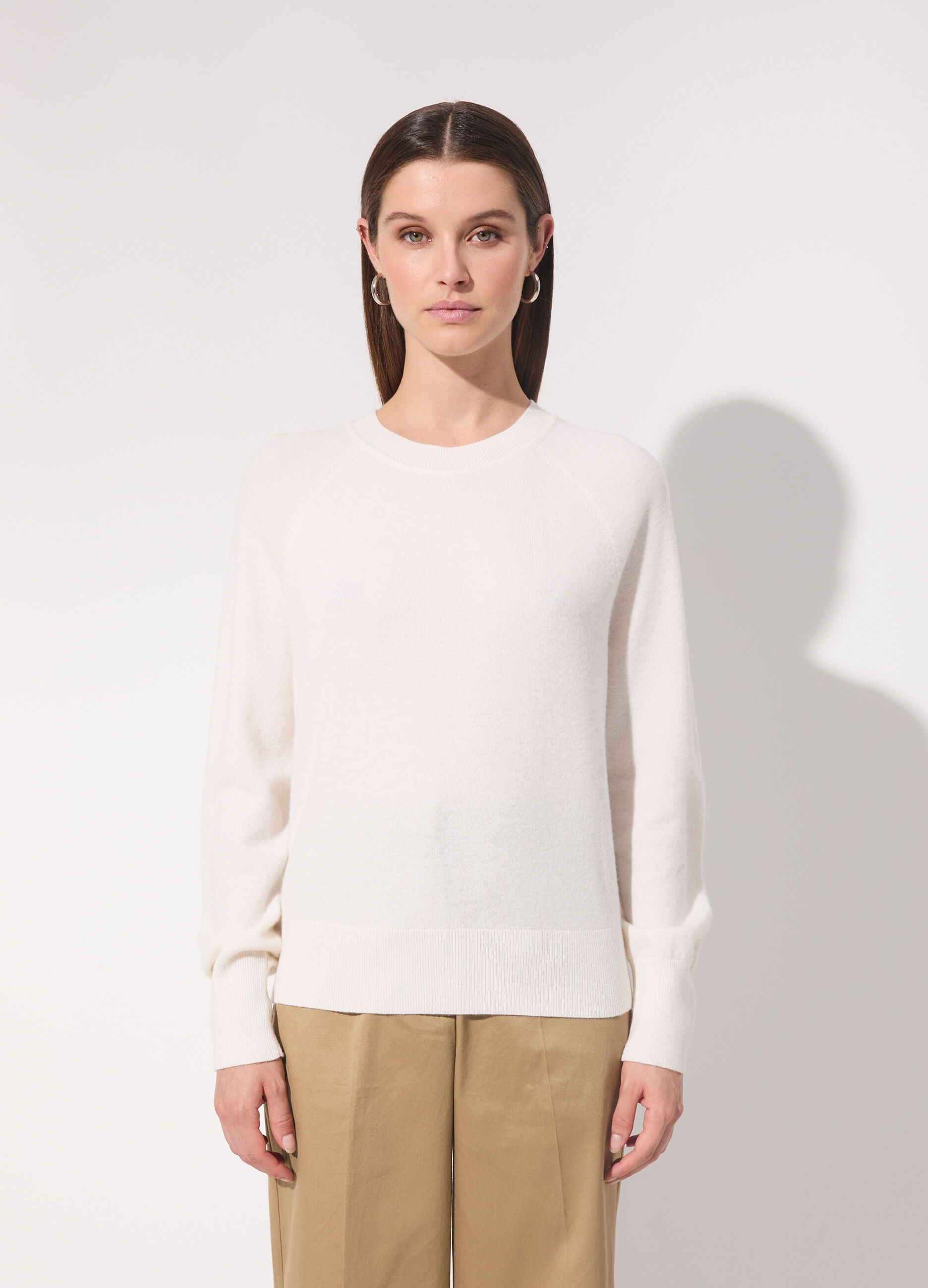 Pullover in pura lana merino donna_1