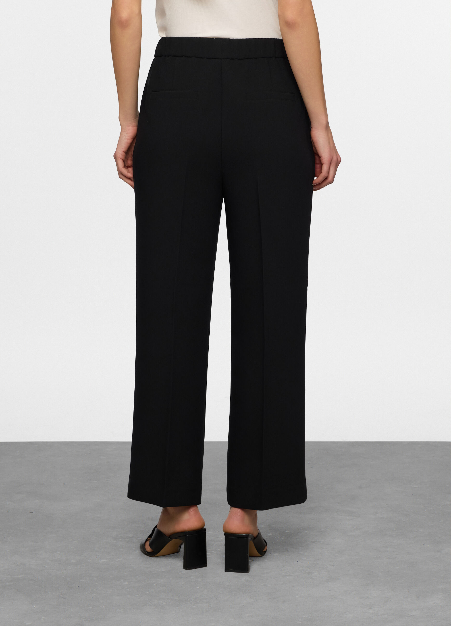 Pantaloni comfort fit stretch donna_1