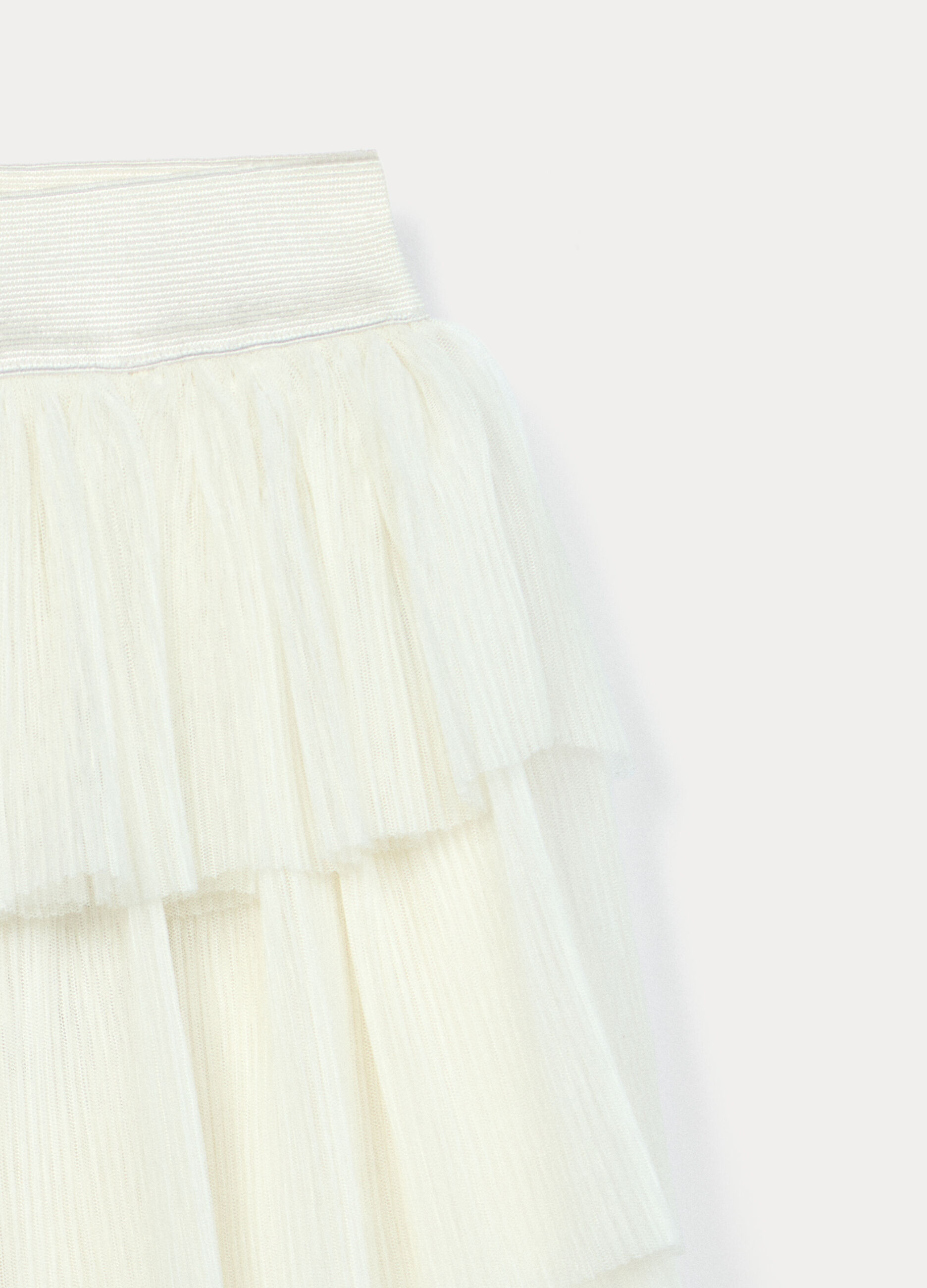 Gonna pliss&eacute; a balze ragazza_2