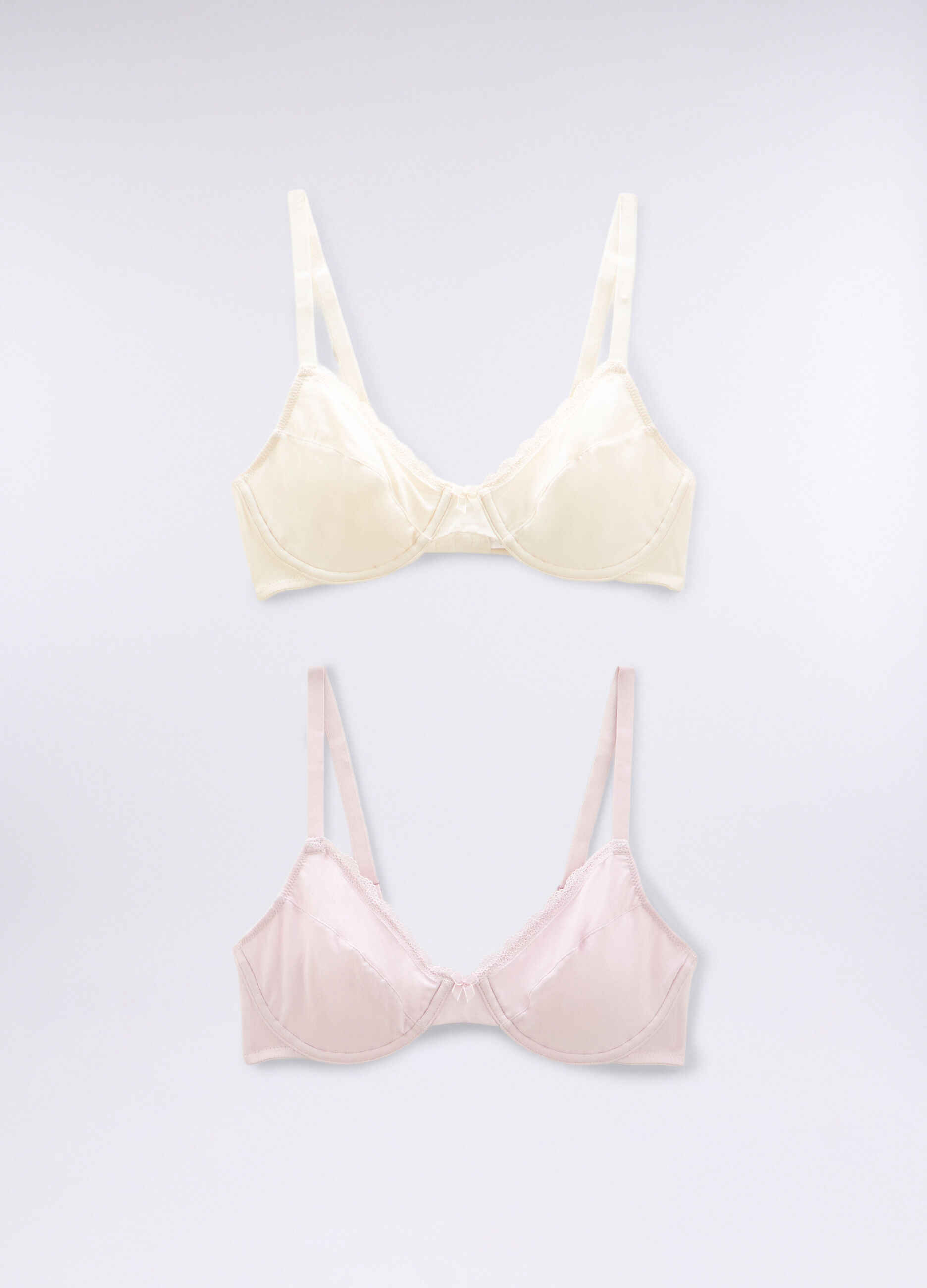 Pack 2 reggiseni a balconcino in jersey stretch donna_0