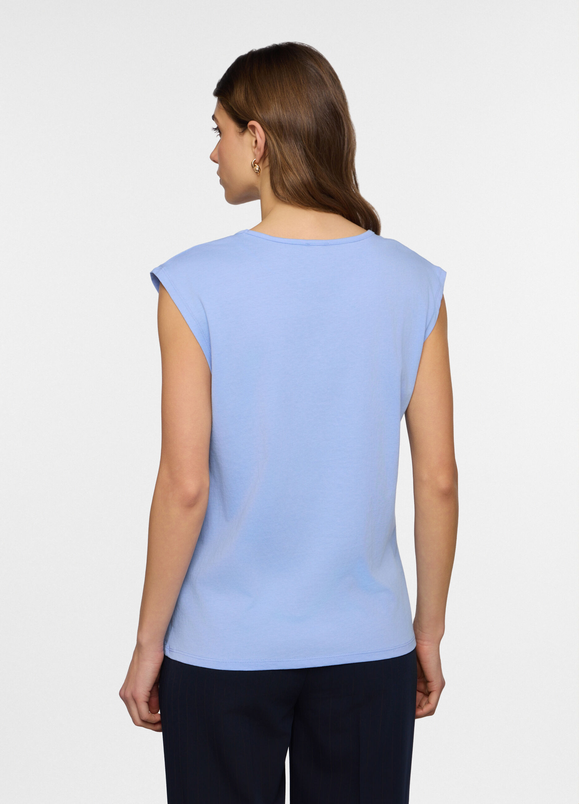 Canotta girocollo donna_1