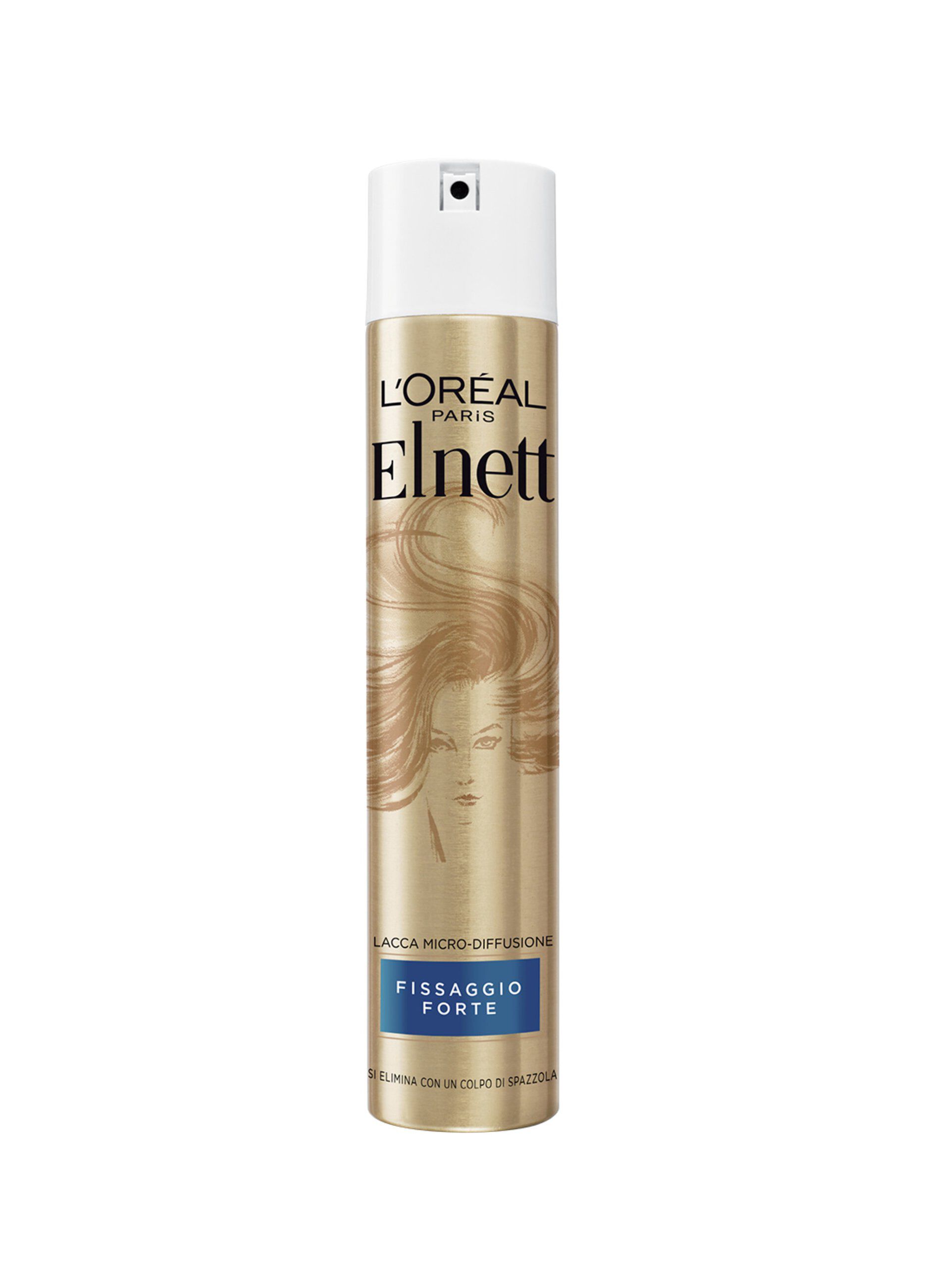 L'Oréal Paris Lacca per Capelli Elnett, Fissaggio Forte, 250ml.