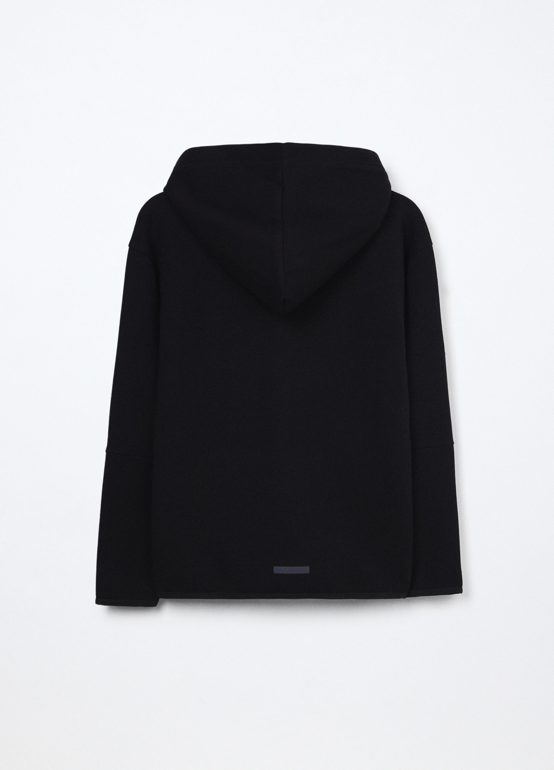 Felpa full zip misto cotone ragazzo_1