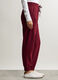 Jogger in felpa misto cotone donna_1