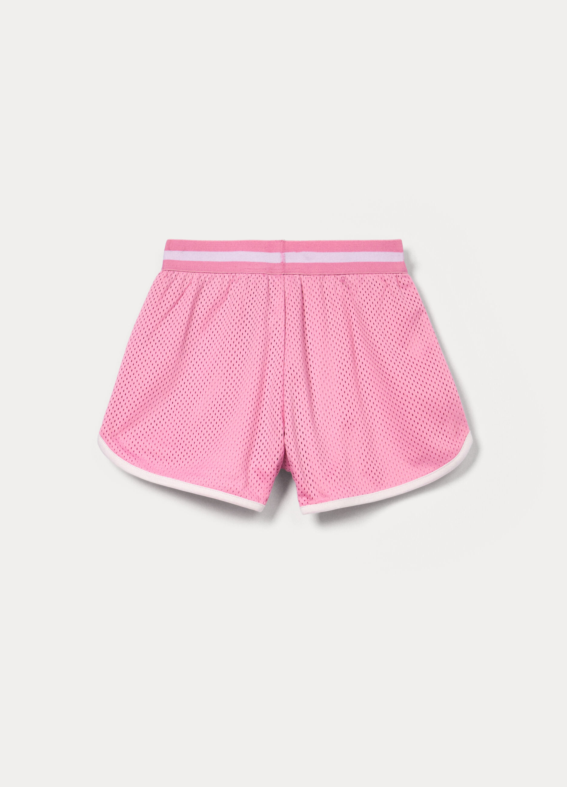 Shorts in mesh bambina_1