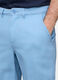 Bermuda in misto cotone e lino uomo_2
