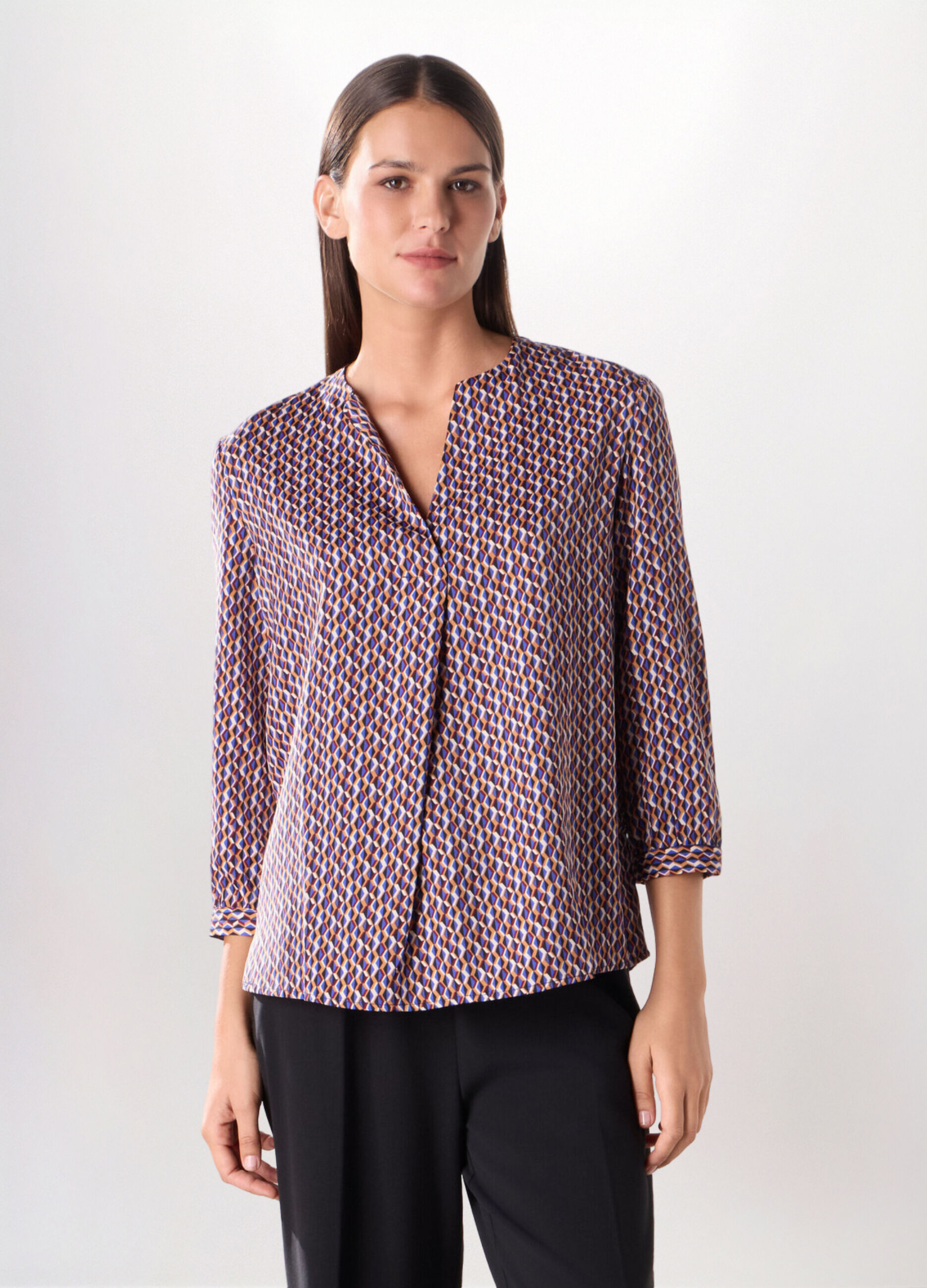 Blusa in raso donna_0