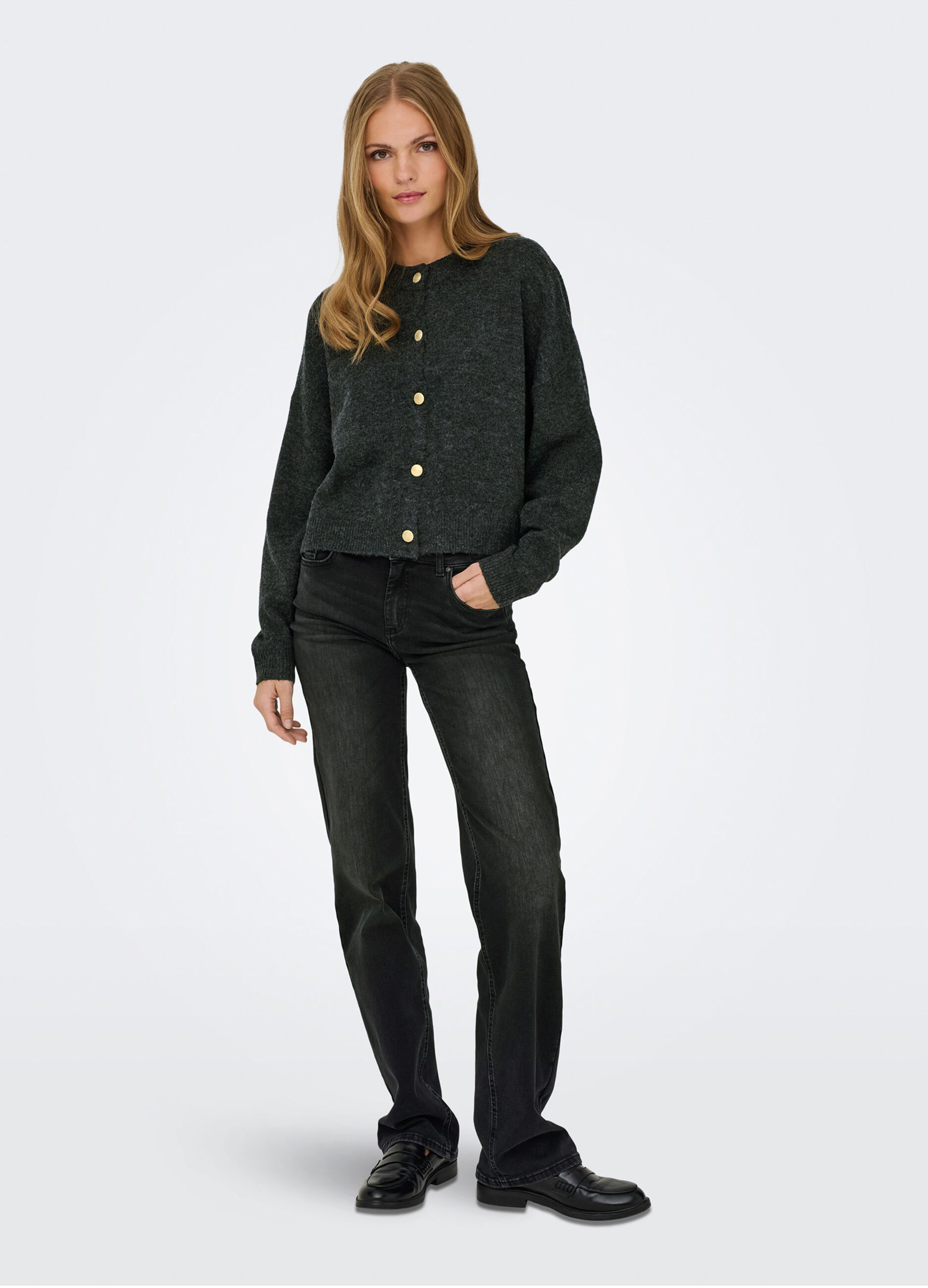 Cardigan mélange donna_2