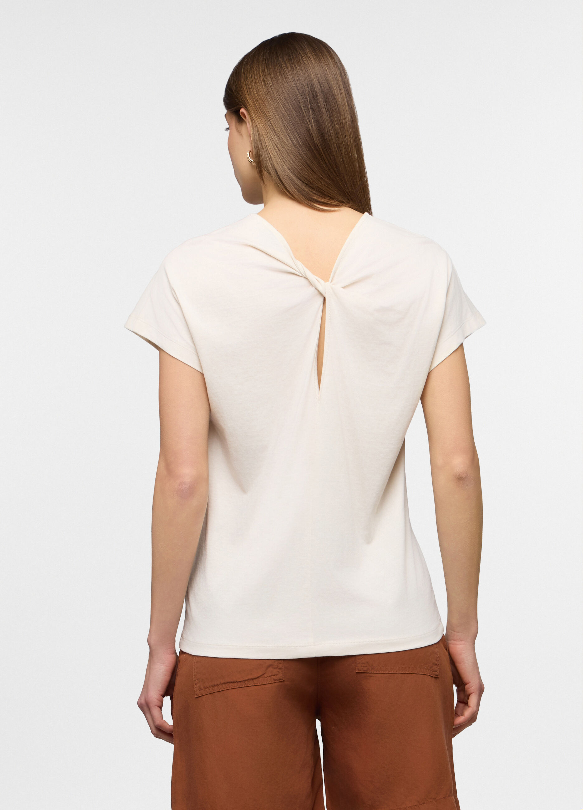 T-shirt girocollo donna_1