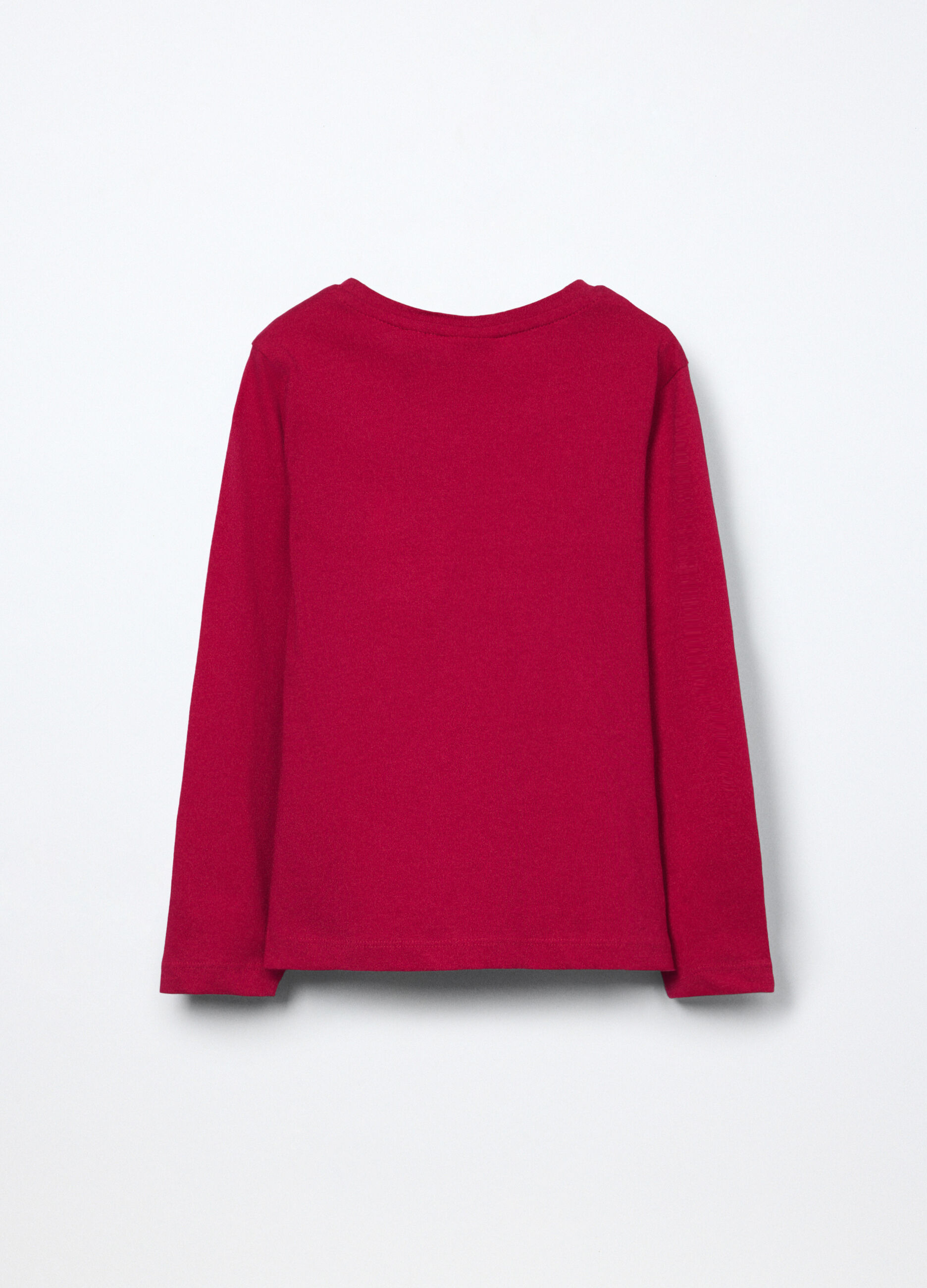 T-shirt in jersey di puro cotone bambina_1