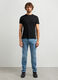 Jeans skinny fit in cotone stretch uomo_0