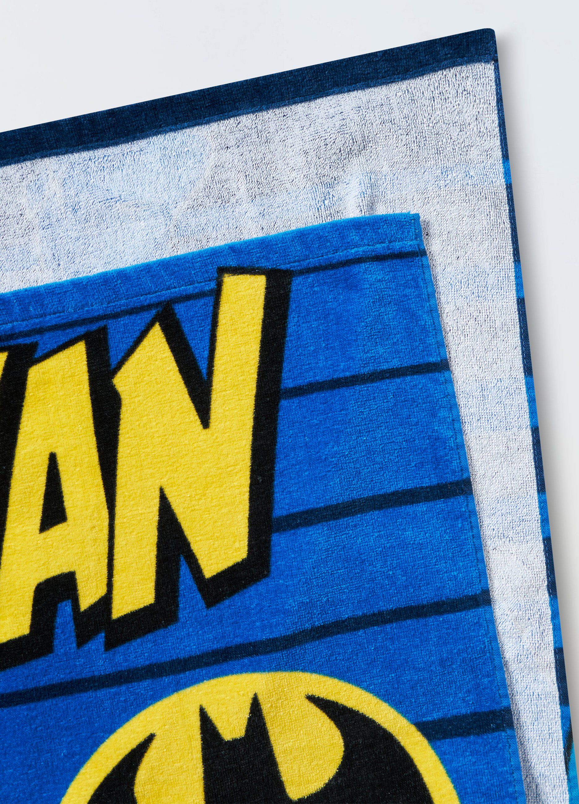 Telo mare Batman in puro cotone bambino
